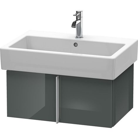 Meuble sous-vasque VERO 431x650x298mm Gris Doloaveci brillant