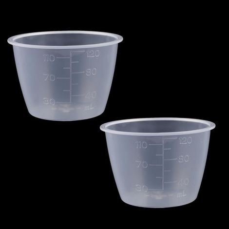 2pcs Gobelets Doseurs pour Lessive Liquide, Plastique Lavables et Réutilisables avec Graduations Précises pour la Maison (1/5)