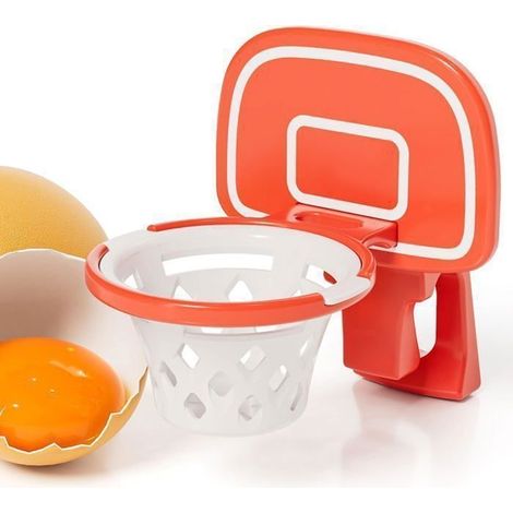 (Orange)Separateur Oeuf Jaune,Séparateur De Jaune D'oeuf Filtre ,Filtre De Jaune D'oeuf, Séparateur D'oeuf En Plastique - Orange (1/3)