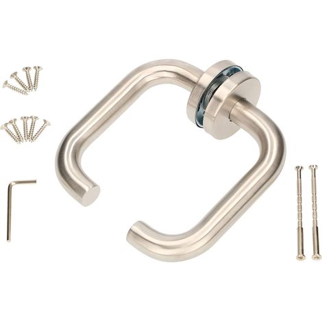 Garniture de porte universelle en acier inoxydable A 140 mm (1/5)