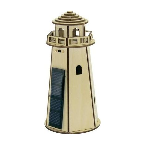 Sol Expert Starlight luminaria madera natural 20 cm