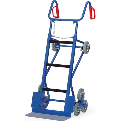 fetra Gerätekarre - 400 kg, mit Treppensternen 160 x 40 mm (1/3)