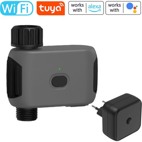 Vanne intelligente SGW03W Alexa/Google 4xAA non inclus (1/4)