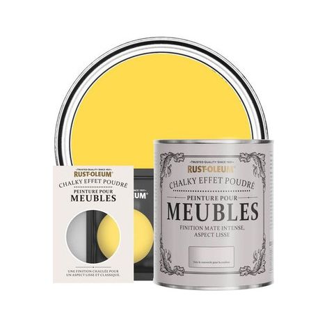 Peinture pour Meubles Chalky - Sorbet Citron (1/2)