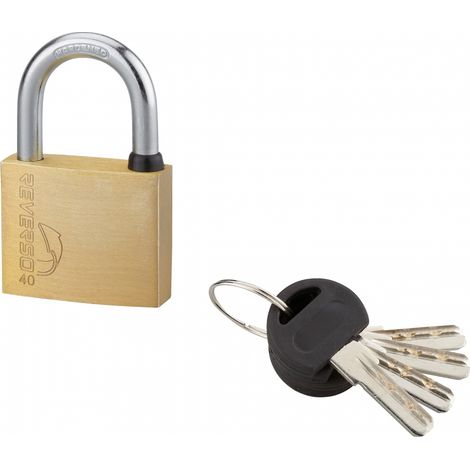 Lucchetto REVERSO 40 mm, 4 chiavi reversibili – THIRARD (1/2)