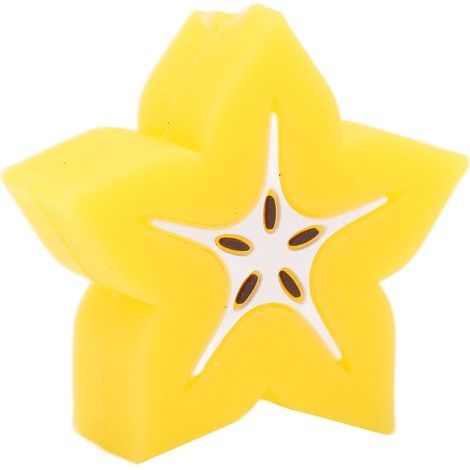 Protège-câbles en forme de fruit pour téléphones et tablettes - Motif carambole (1/5)