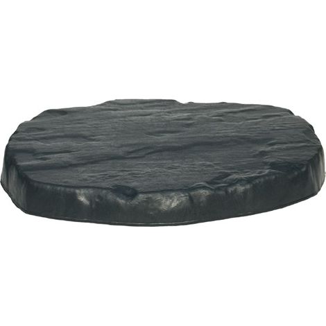 Pas japonais en plastique recyclé 37 x 30 x 3,5 cm - Noir