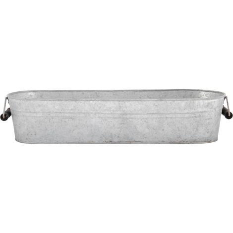 Esschert Design Schale Zuber Altzink