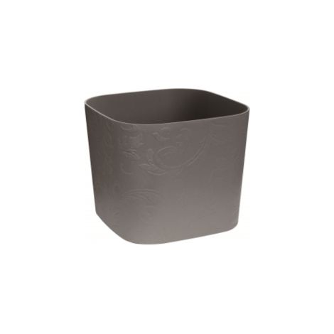 VASO TATTOO MOOD 40CM BEIGE SCURO PLASTECNIC