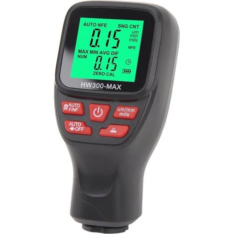 Digitales Lackdickenmessgerät – 0–2000 µm – Autolacktester (1/5)