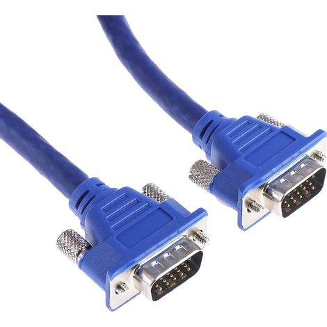 Câble VGA VGA vers VGA Mâle VGA Mâle VGA 5m Bleu ( Prix pour 1 )