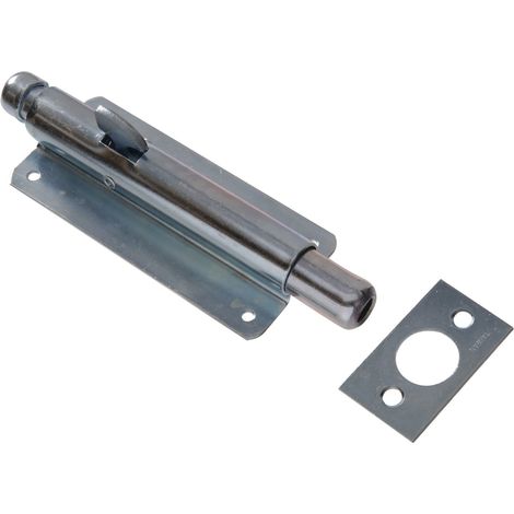 15,2 cm Pied à boulon Plaqué zinc 1-pack