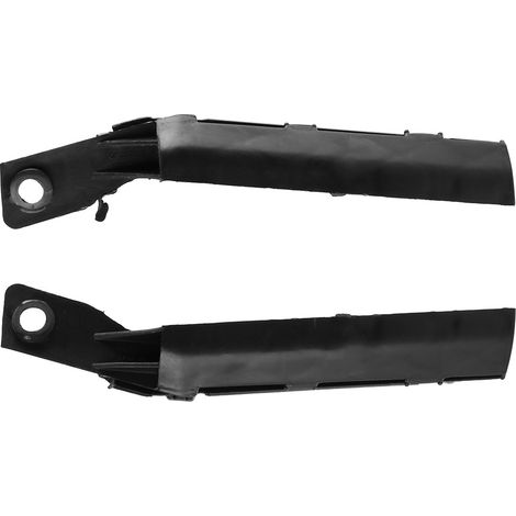 Nissan Versa 07-12, zweiteilige vordere Stoßstangenhalterungen mit Metallverstärkungen und Befestigungsmaterial (1/5)