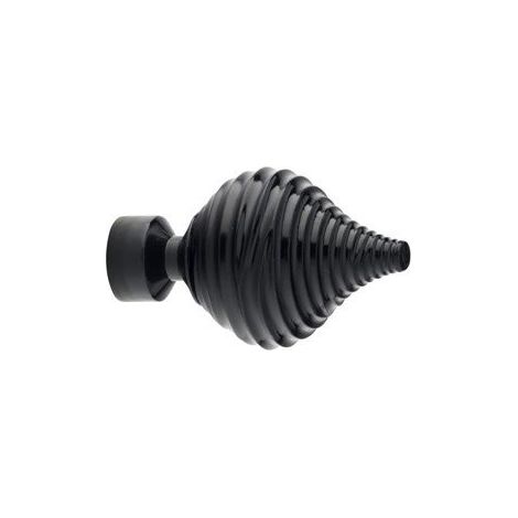 Embout Rideau Noir Ice Cream Ateliers28 28mm