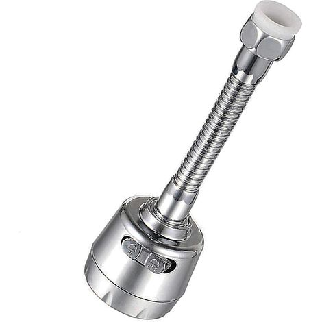Adaptateur de filtre pour robinet d'évier pivotant à 360°, tube d'extension pour robinet à économie d'eau, accessoires de cuisine (1/5)