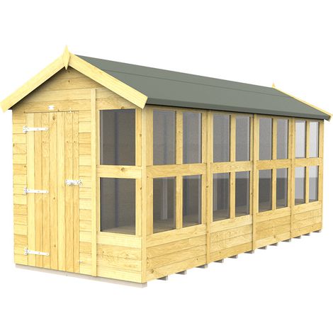 6 x 16  Apex Potting Shed