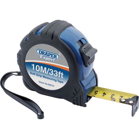 Draper 82813 Expert Professional 5 Meters / 4.9 Meters Measuring Tape – Black and Blue (1/5)