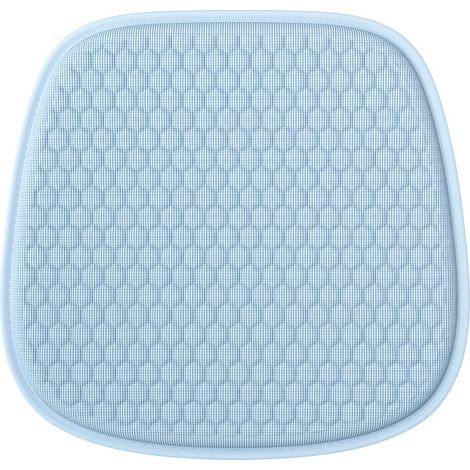 Coussin de siège rafraîchissant en gel TPE bleu glacier – Coussin résilient, respirant et anti-acariens pour voiture, bureau et maison (1/5)