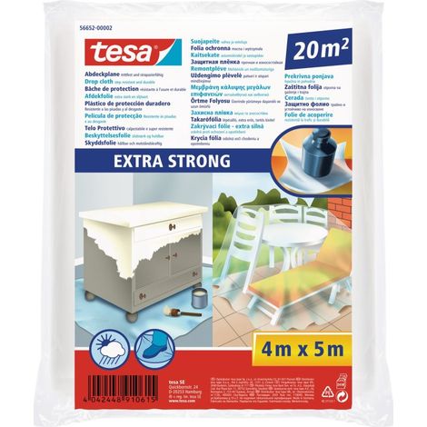 Plastico cubretodo protector extrafuerte tesa tape 5 x 4 m (1/3)