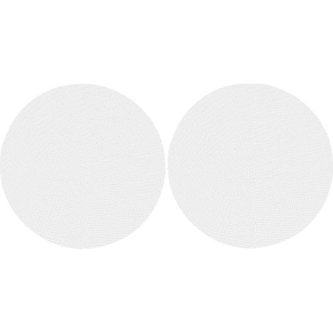 Amosfun 6 Feuilles Chiffon vapeur en silicone moules à gâteaux numérotés doublures de cuisson à la vapeur doublures souples à vapeur doublure pliable pour la cuisson à la vapeur blanche'-'- (1/5)