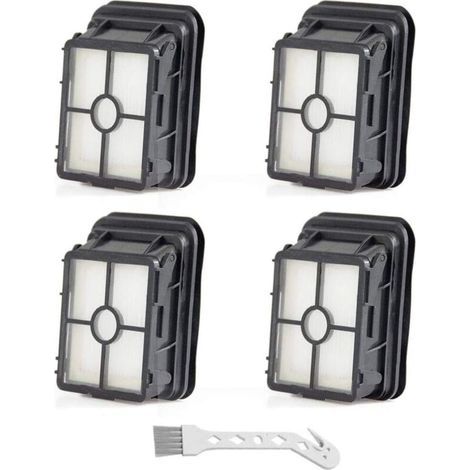 Bissell Crosswave 4 pièces 1866 1866F Filtres de Rechange Lavable pour les Aspirateurs Bissell CrossWave 3-en-1 Multi-Surface 17132 et Pet Pro 2225N