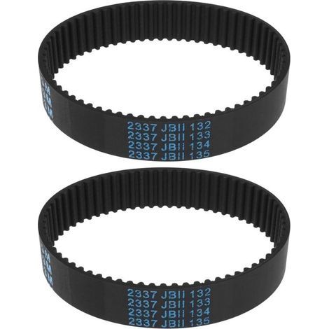 Pair 2 x Timing Belt for Sander Length 201 mm Width 14 mm 67 Teeth Compatible with Skil 7600