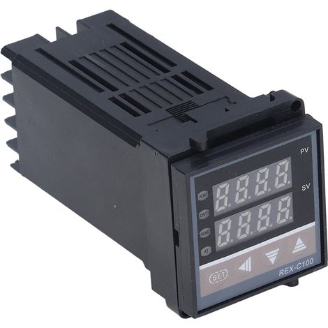 Régulateur de Température Numérique PID avec Relais à Semi-conducteurs et Sonde Thermocouple