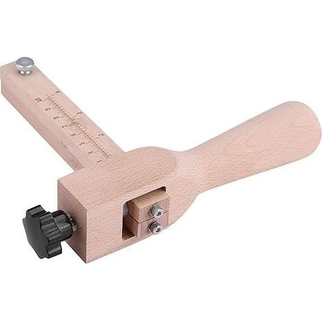 Professional leather strap cutter – 1 piece with 5 interchangeable blades for leatherwork and crafts (1/4)