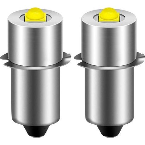 Pack of 2 P13.5S LED Flashlights - High Performance - 6-24V - P13.5S - White (1/5)