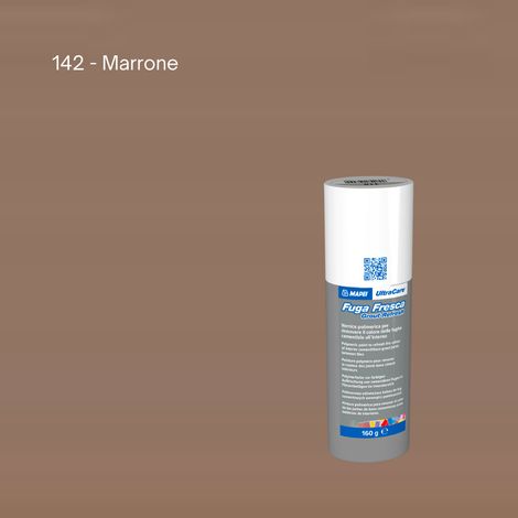 Rinnovo fughe sbiadite ripristinare pavimento ultracare fuga fresca 160 gr colore- marrone - 142 - confezione 1 (1/5)