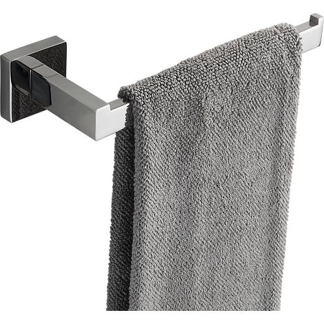 Porte Serviette Mural en INOX Chromé Poli Anneau Porte-Serviette Accessoires Salle de Bain Porte-serviettes -'Anneau Porte-serviettes