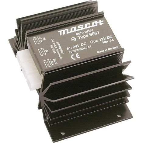 [NEUWERTIG] B-Ware Mascot Dc/Dc Wandler Spannungswandler Netzteil 9061 Anleitung 24 V 6 V 1.5 A