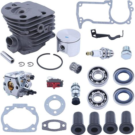Kit de piston de cylindre 46mm pour tronçonneuse Husqvarna 55 51 503609171 (1/5)