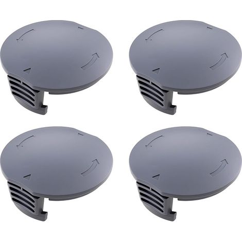Lot de 4 couvercles de bobine de coupe pour tondeuse à gazon F016F05320,compatibles avec les modèles Bosch EasyGrass Cut 18-230 (1/5)