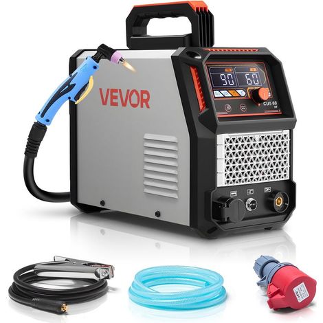 Découpeur Plasma CUT-60 60A Poste de Découpe Triphasé 400V Coupe Nette 18 mm Onduleur IGBT Mode 2T/4T Métal (1/5)