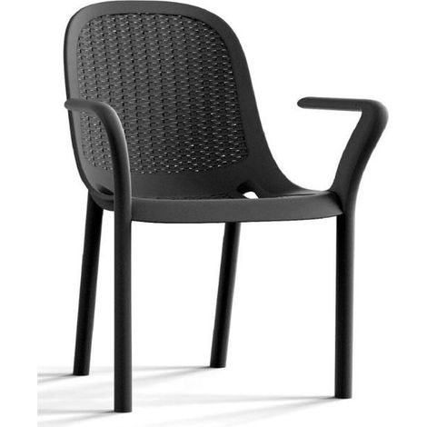 SILLON RESINA ALTAMIRA ANTRACITA