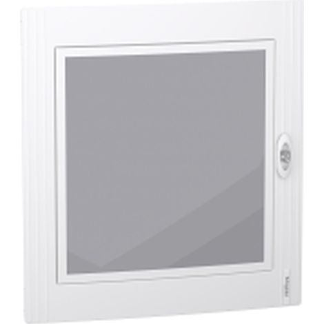 PrismaSeT XS 24 3F transparente Tür mit den Maßen 24x3 cm und modernem Design.
