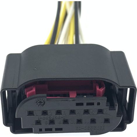 1-967680-1 Compatible with Volkswagen, Audi, and Porsche. Lane Change Assist (LCA) Connector DJ7123Y-0.6-11/21 -- Single Connector