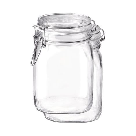 BARATTOLO ERMETICO BORMIOLI 1 L- 6,0 pz
