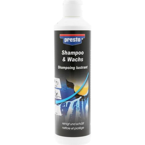 Shampoing Cire 2-en-1 Nettoyage Et Brillance Simultanés - European Aerosols