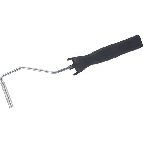Rouleau de laminage bulle en alliage d'aluminium et fibre de verre, manche ABS, pour résine GRP FRP (10x50mm) (1/5)
