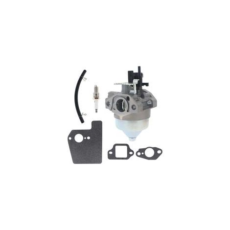 Carburateur référence 16100-Z0Y-M42 adapté pour moteurs Honda GCV190LA et tondeuses HRX217 versions K1, K2, K3, K4, accessoire de remplacement moteur thermique (1/4)