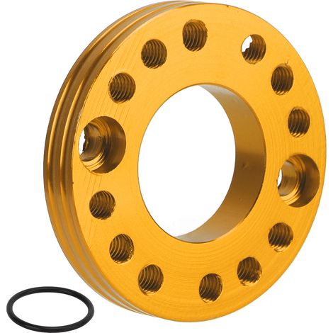 28mm Raccord Carburateur Adaptateur Manifold Admission Plaque Tournante Remplacement XR50 Jaune (1/5)