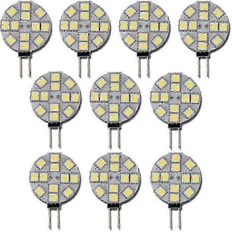 Ampoule LED G4 12V 20W 6000K Blanc froid Lot de 10 Non dimmable (1/5)