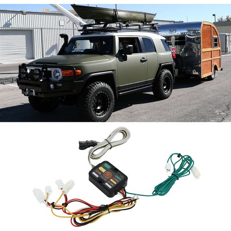 4-poliger Anhänger-Kabelbaum 55567, kompatibel mit Mazda 3, 6, CX-7, Toyota Camry, Corolla und FJ Cruiser (1/5)
