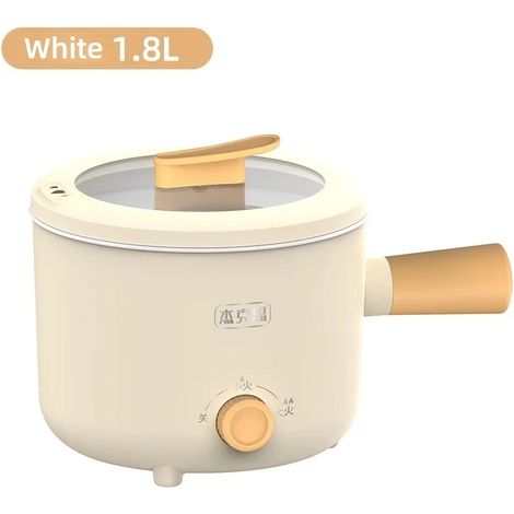 Cuiseur à riz multifonctionnel miniature (blanc), poêle antiadhésive ménagère, appareil de cuisson (1/5)