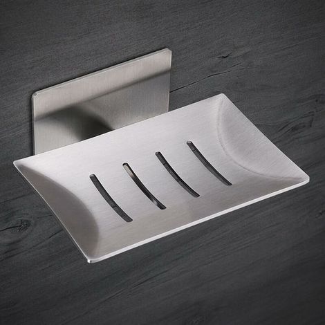 Soap Dish Soap Dish 3M Stainless Steel Soap Dish Self Adhesive No Drilling (1/4)