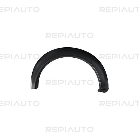 Moulure d'aile avant droite à peindre avec embout noir Mitsubishi L200 Triton KJ/KK/KL phase 1 2015-2019