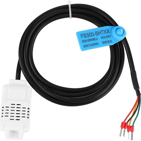 Capteur température humidité sol FS300-SHT31 sortie numérique I2C haute précision boîtier plastique pour monitoring environnemental (1/5)