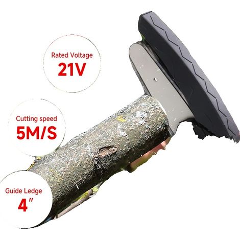 Tijeras de podar eléctricas, hoja de 6 pulgadas, voltaje de 48 V, velocidad de corte de 5 m/s, potencia nominal de 100 W, 2 baterías recargables. (1/5)